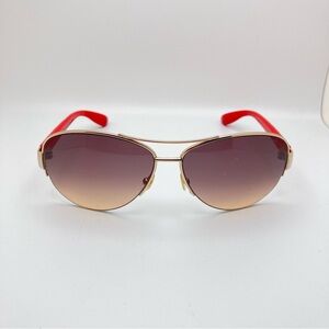 Marc By Marc Jacobs Gold Frame Red Arm Sunglasses